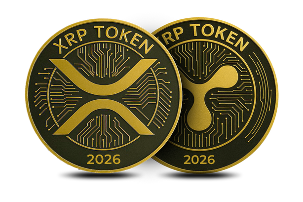 3x XRP Gold Coins
