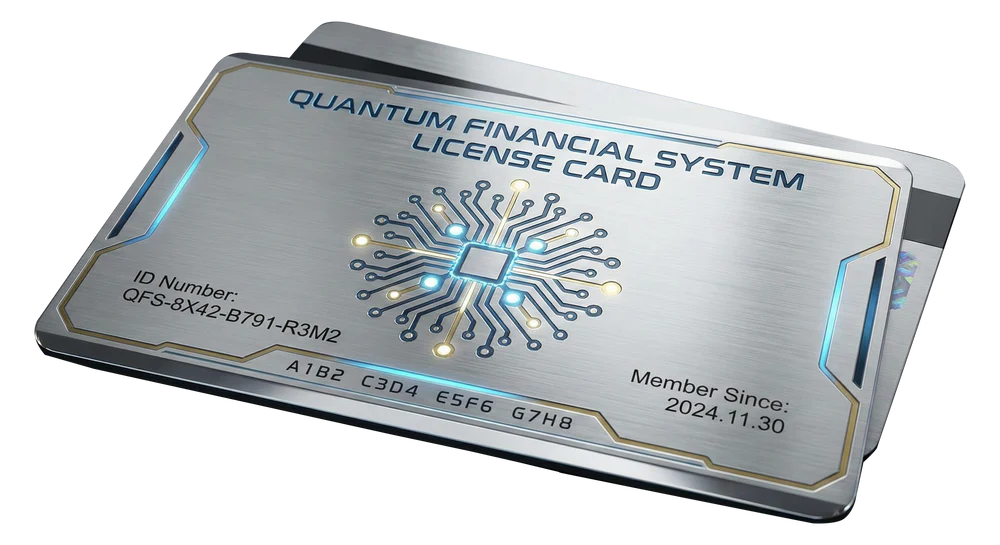5X QFS LICENSE CARDS