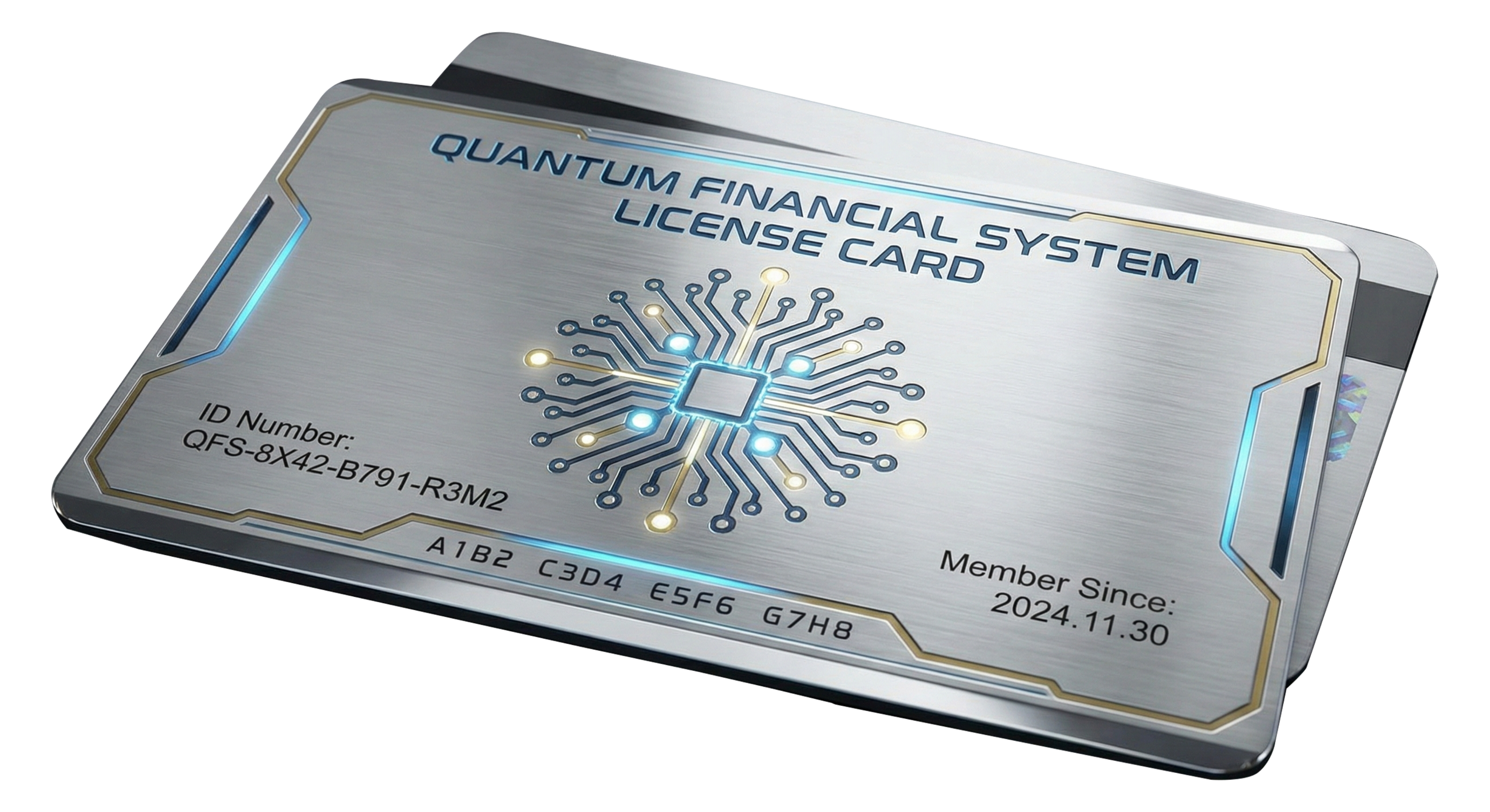 2X QFS License Card