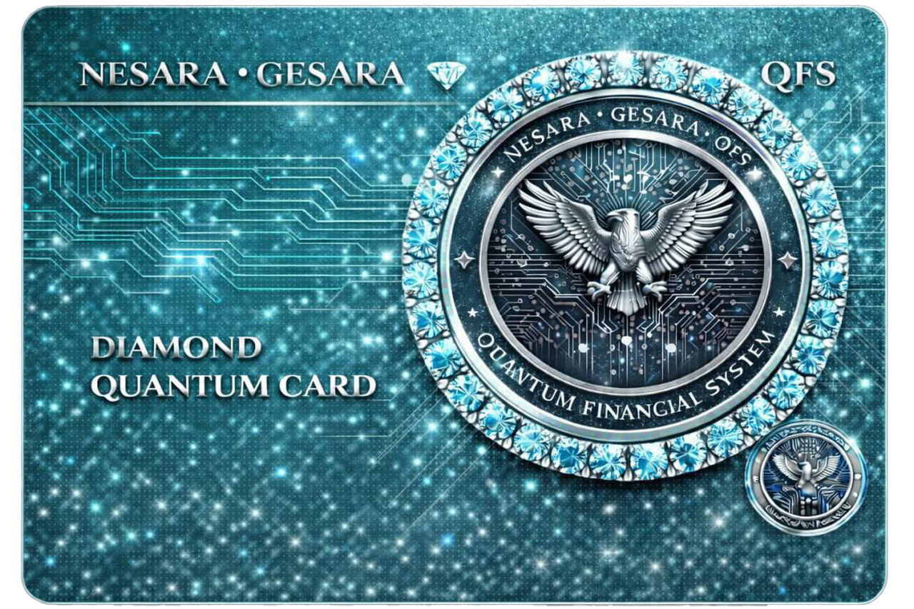 NESARA GESARA Quantum Card